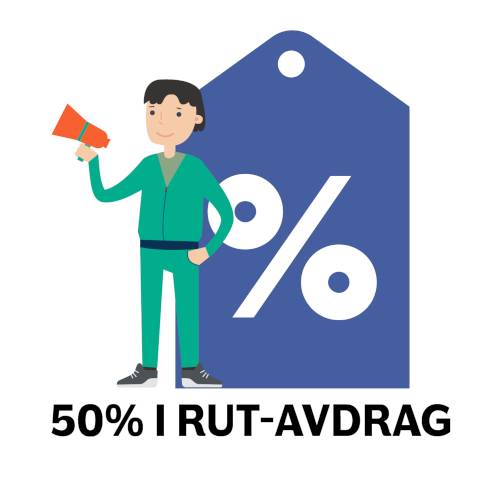 trådlöst nätverk hemma - 50% i RUT