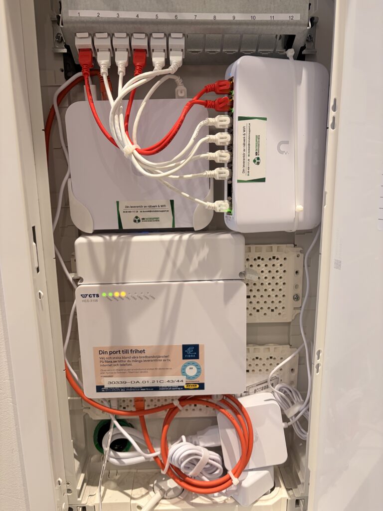 WiFi-installation och optimering av villa i Mariefred 3 WiFi-installation och optimering av villa i Mariefred