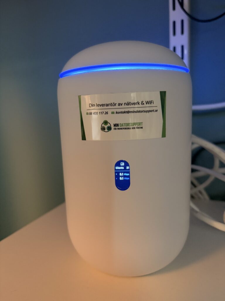 Uppgradering av befintligt nätverk
