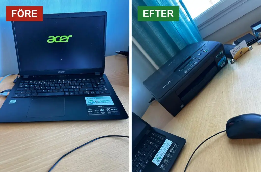 Installera om Windows 11 efter krasch och få igång wifi:t i Täby