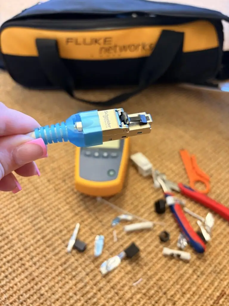 10 Gbit/s över befintliga Cat6A-kablar för företag i Högalid