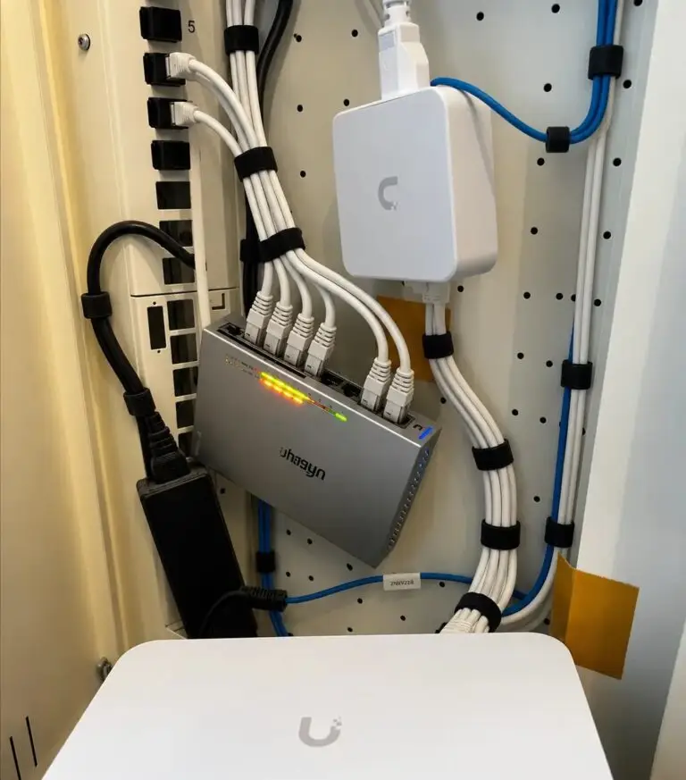 Routern slutade fungera och ersattes med UniFi Cloud Gateway
