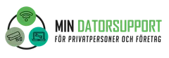 Logotyp för datorsupporttjänst